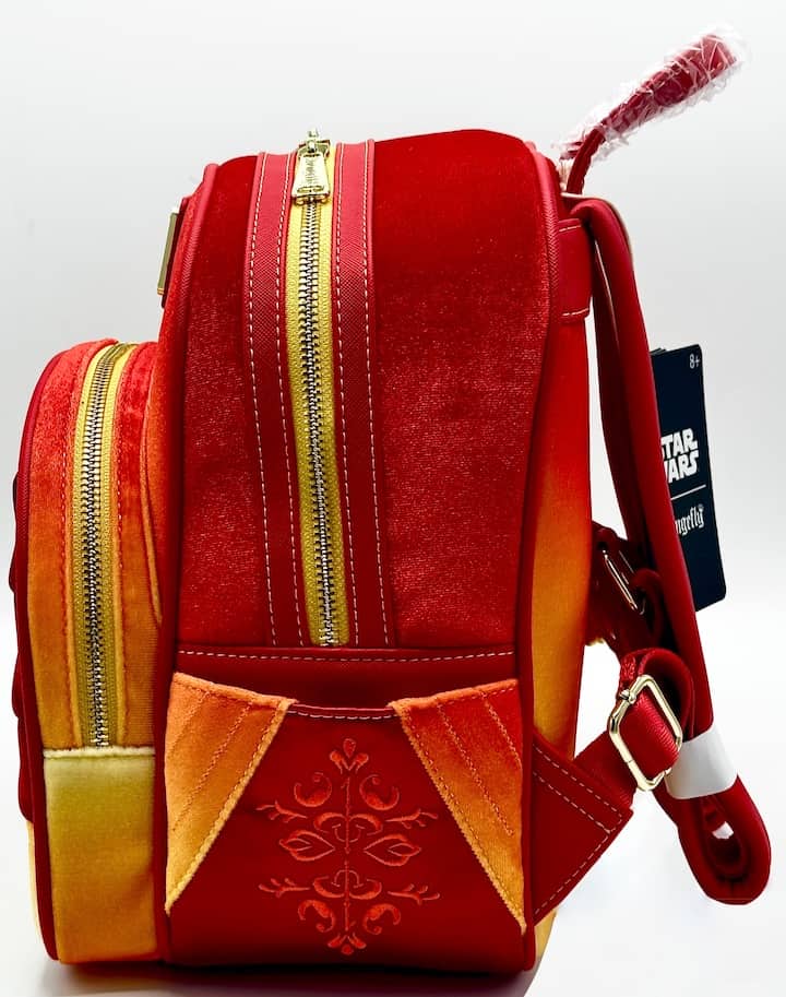 Loungefly Padme Amidala Handmaiden Mini Backpack Star Wars Bag Left Side