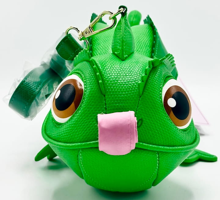 Loungefly Pascal Figural Crossbody Disney Tangled Bag Front