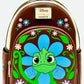 Loungefly Pascal Flower Mini Backpack Disney Tangled Bag Front Full View