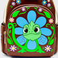 Loungefly Pascal Flower Mini Backpack Disney Tangled Bag Front Pocket
