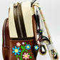 Loungefly Pascal Flower Mini Backpack Disney Tangled Bag Left Side