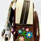 Loungefly Pascal Flower Mini Backpack Disney Tangled Bag Right Side