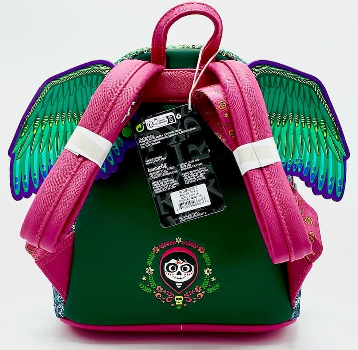 Loungefly Pepita Cosplay Mini Backpack Disney Pixar Coco Bag Back With Tag