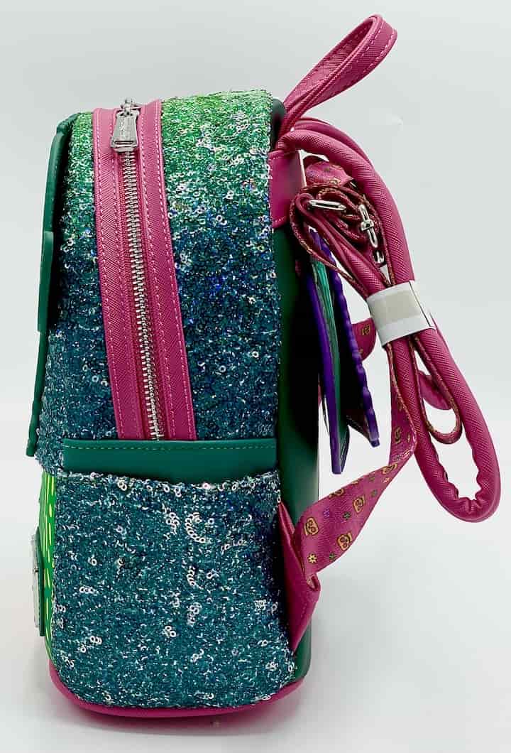 Loungefly Pepita Cosplay Mini Backpack Disney Pixar Coco Bag Left Side