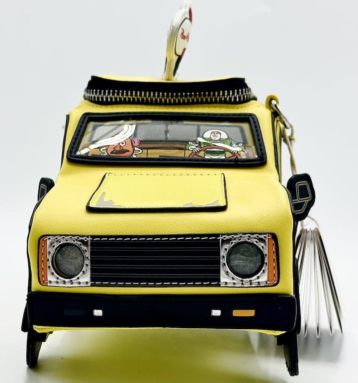 Loungefly Pizza Planet Crossbody Toy Story 30th Anniversary Pixar Bag Front