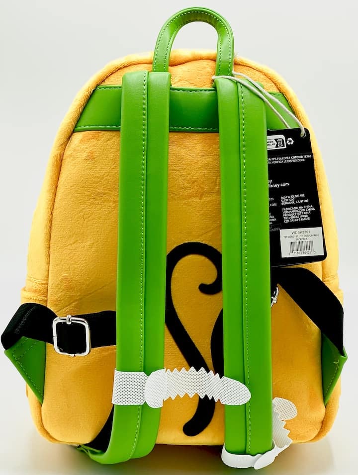 Loungefly Pluto Plush Mini Backpack Disney Cosplay Bag Straps