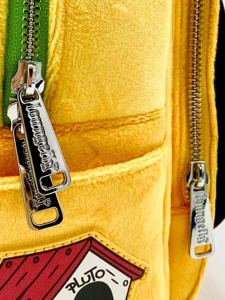 Loungefly Pluto Plush Mini Backpack Disney Cosplay Bag Zips