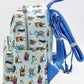 Loungefly Princesses and Dads Fathers Mini Backpack Disney Bag Left Side