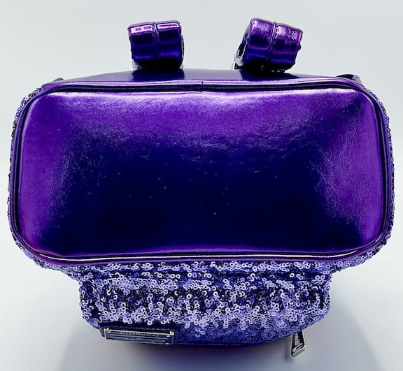 Loungefly Purple Potion Sequin Mini Backpack Disney Parks Bag Base