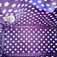 Loungefly Purple Potion Sequin Mini Backpack Disney Parks Bag Inside