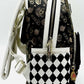 Loungefly Queen Mini Backpack Rock Band Logo Crest Bag Right Side