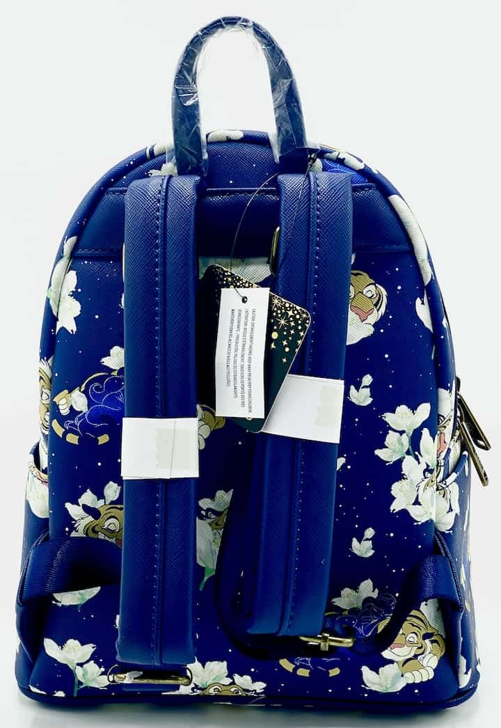 Loungefly Rajah Jasmine Mini Backpack Starry Night Aladdin Disney Bag Straps