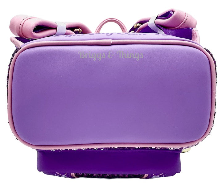 Loungefly Rapunzel Sequin Mini Backpack Disney Princess Tangled Bag Base