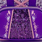 Loungefly Rapunzel Sequin Mini Backpack Disney Princess Tangled Bag Front Pocket