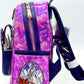 Loungefly Rapunzel Stained Glass Mini Backpack Disney Tangled Bag Left Side
