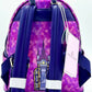 Loungefly Rapunzel Stained Glass Mini Backpack Disney Tangled Bag Straps