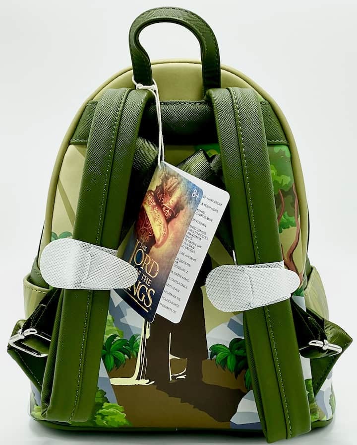 Loungefly Rivendell Mini Backpack Lord of the Rings Bag Straps