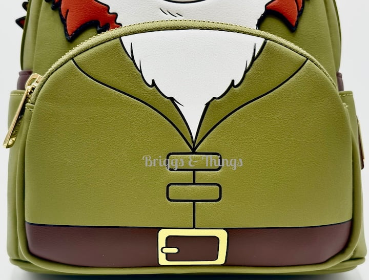 Loungefly Robin Hood Mini Backpack Disney Cosplay Bag Front Bottom