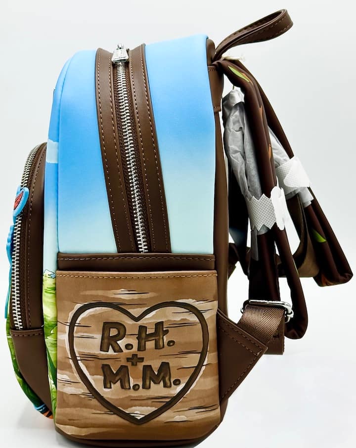 Loungefly Robin Hood & Maid Marian Mini Backpack Disney Bag Left Side