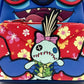 Loungefly SDCC Stitch Vacation Mini Backpack Lenticular Sunglasses Bag Front Bottom