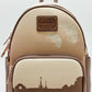 Loungefly Sands of Tatooine Mini Backpack Disney Star Wars Bag Front Full View