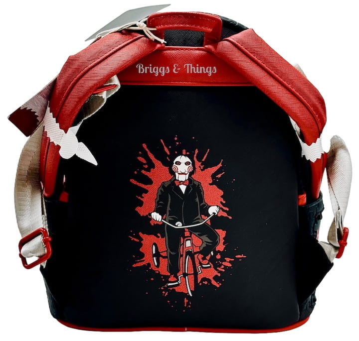 Loungefly Saw Billy Puppet Mini Backpack Lenticular Cosplay Bag Back