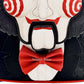 Loungefly Saw Billy Puppet Mini Backpack Lenticular Cosplay Bag Front Bottom