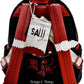 Loungefly Saw Billy Puppet Mini Backpack Lenticular Cosplay Bag Straps