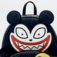 Loungefly Scary Teddy Undead Duck Mini Backpack NBC Bag Front Top Applique