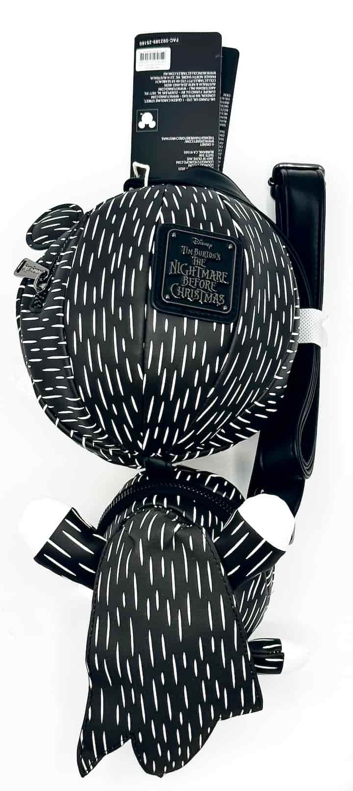 Loungefly Scary Vampire Teddy Crossbody NBC Bag NYCC 2025 Back