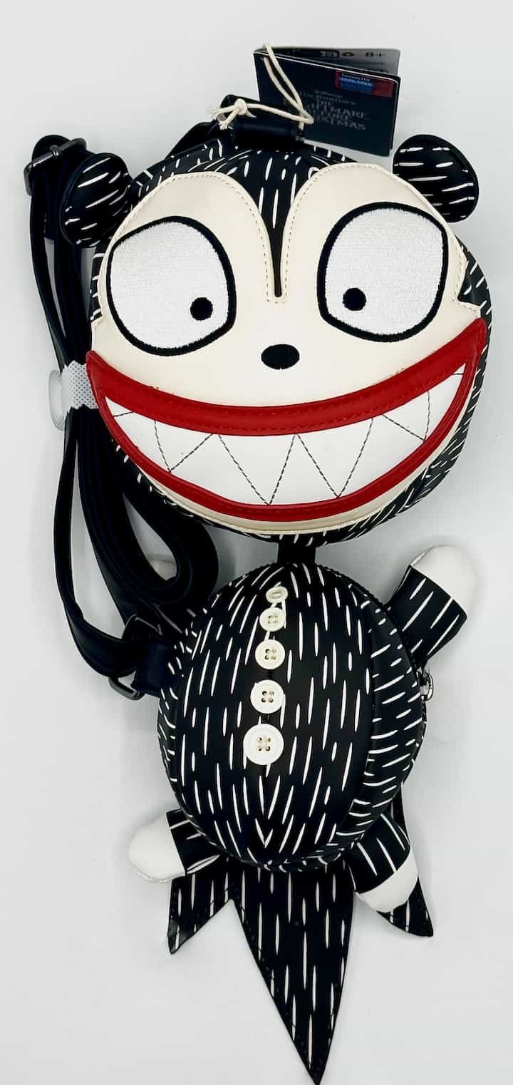 Loungefly Scary Vampire Teddy Crossbody NBC Bag NYCC 2025 Front