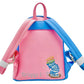 Loungefly Sleeping Beauty Backpack Make It Pink Blue Fairy Godmothers Back