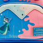 Loungefly Sleeping Beauty Backpack Make It Pink Blue Fairy Godmothers Front Bottom Pocket