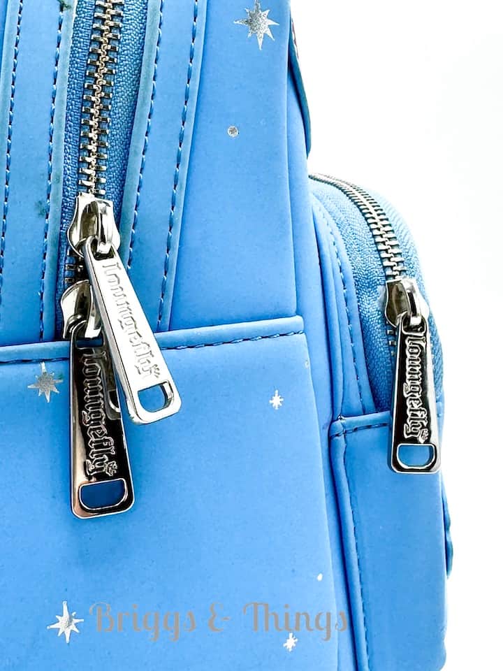 Loungefly Sleeping Beauty Backpack Make It Pink Blue Fairy Godmothers Zips