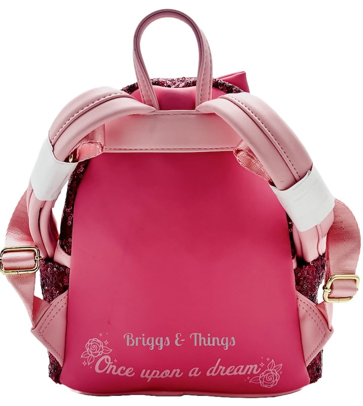 Loungefly Sleeping Beauty Sequin Backpack Disney Princess Aurora Bag Back