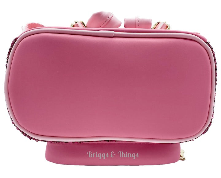 Loungefly Sleeping Beauty Sequin Backpack Disney Princess Aurora Bag Base