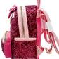 Loungefly Sleeping Beauty Sequin Backpack Disney Princess Aurora Bag Left Side