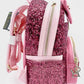 Loungefly Sleeping Beauty Sequin Backpack Disney Princess Aurora Bag Right Side