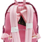 Loungefly Sleeping Beauty Sequin Backpack Disney Princess Aurora Bag Front Full View Straps