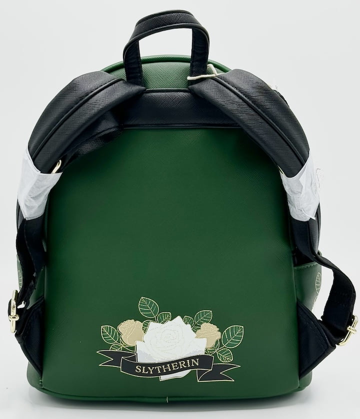 Loungefly Slytherin House Tattoo Mini Backpack Harry Potter Bag Back
