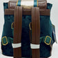 Loungefly Slytherin Velvet Banner Mini Backpack Harry Potter Bag Straps