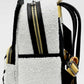 Loungefly Snoopy Sequin Cosplay Mini Backpack Peanuts 75th Bag Left Side