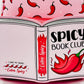 Loungefly Spicy Book Club Mini Backpack Chili Pepper Bag Front Pocket