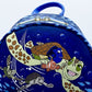 Loungefly Squirt Crush Mini Backpack Disney Pixar Finding Nemo Bag Front Top Artwork