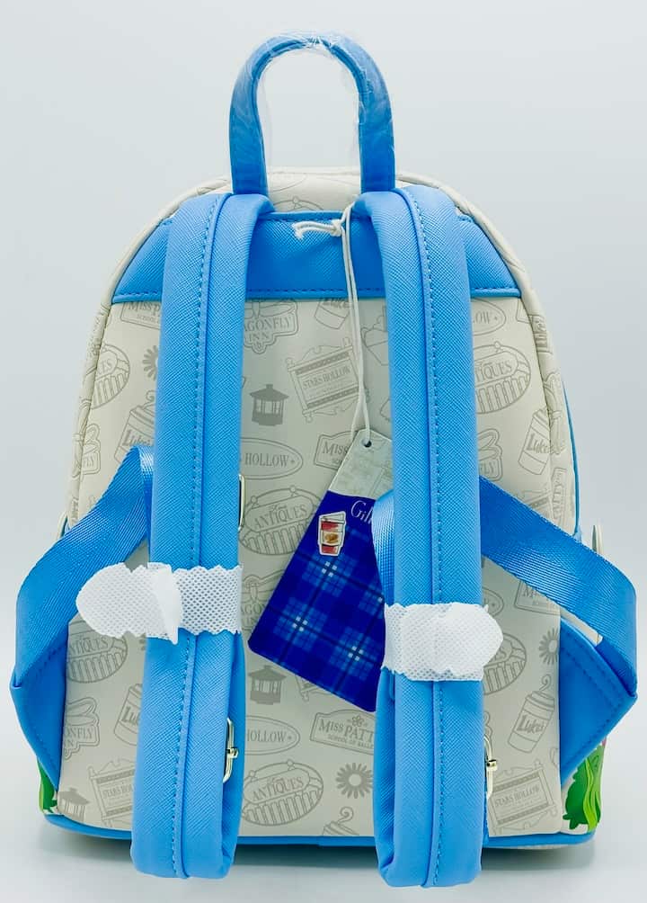 Loungefly Stars Hollow Mini Backpack Gilmore Girls Town Floral Bag Straps