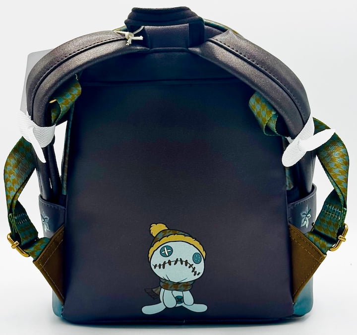 Loungefly Stitch Autumn Fall Leaves Mini Backpack Disney Bag Back