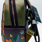 Loungefly Stitch Autumn Fall Leaves Mini Backpack Disney Bag Left Side