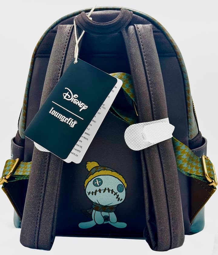 Loungefly Stitch Autumn Fall Leaves Mini Backpack Disney Bag Straps