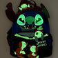 Loungefly Stitch Halloween Mini Backpack Ducks Spooky Stories Glow Bag Effect