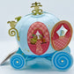 Loungefly Stitch Shoppe Cinderella Carriage Crossbody Figural Bag Door Applique Open